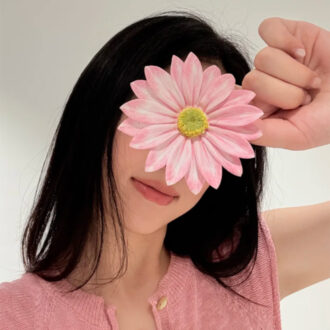 Daisy Duckbill Clip - Summer Side Bangs Charm