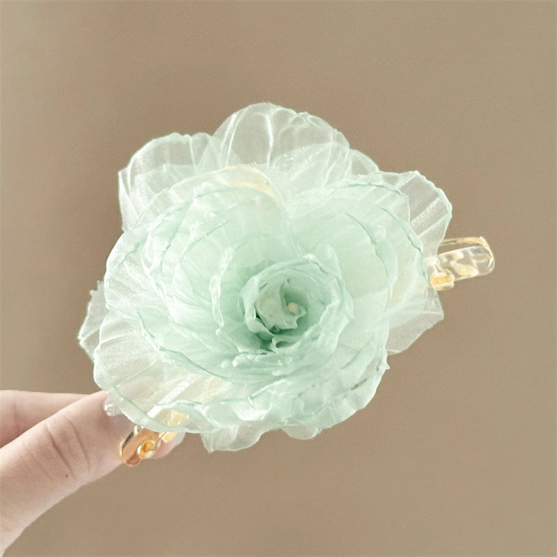 Mint Green Hair Claw - 2025 Forest Hair Trend - Image 3