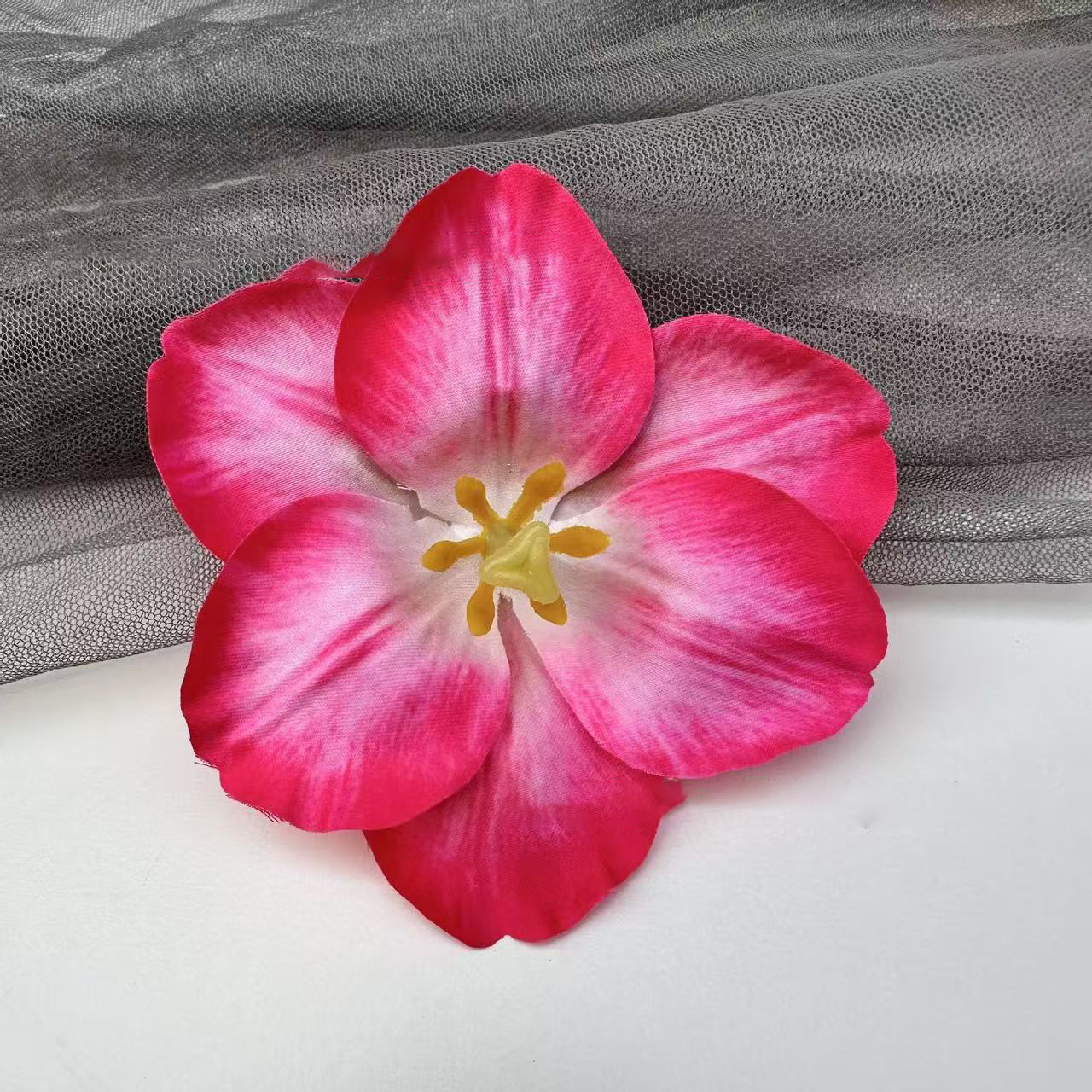 Spring Blue Lily & Tulip Duckbill Clip - Fairy-like Flyaway Tamer - Image 12