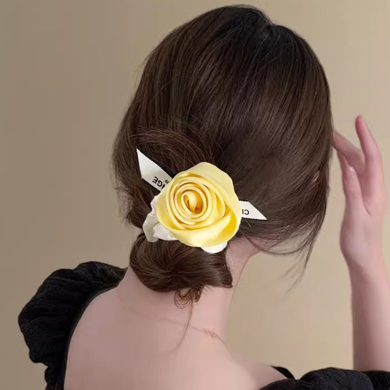Salted Jasmine Scrunchy - Luxe Ponytail Elevator - Image 2