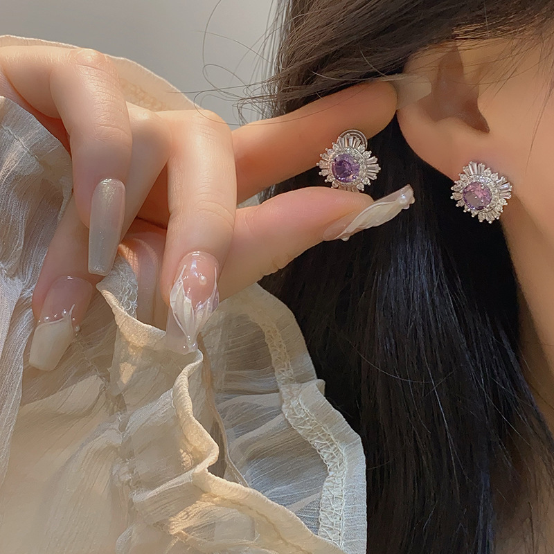 Purple Zirconia Set - Coordinated Luxury - Image 4