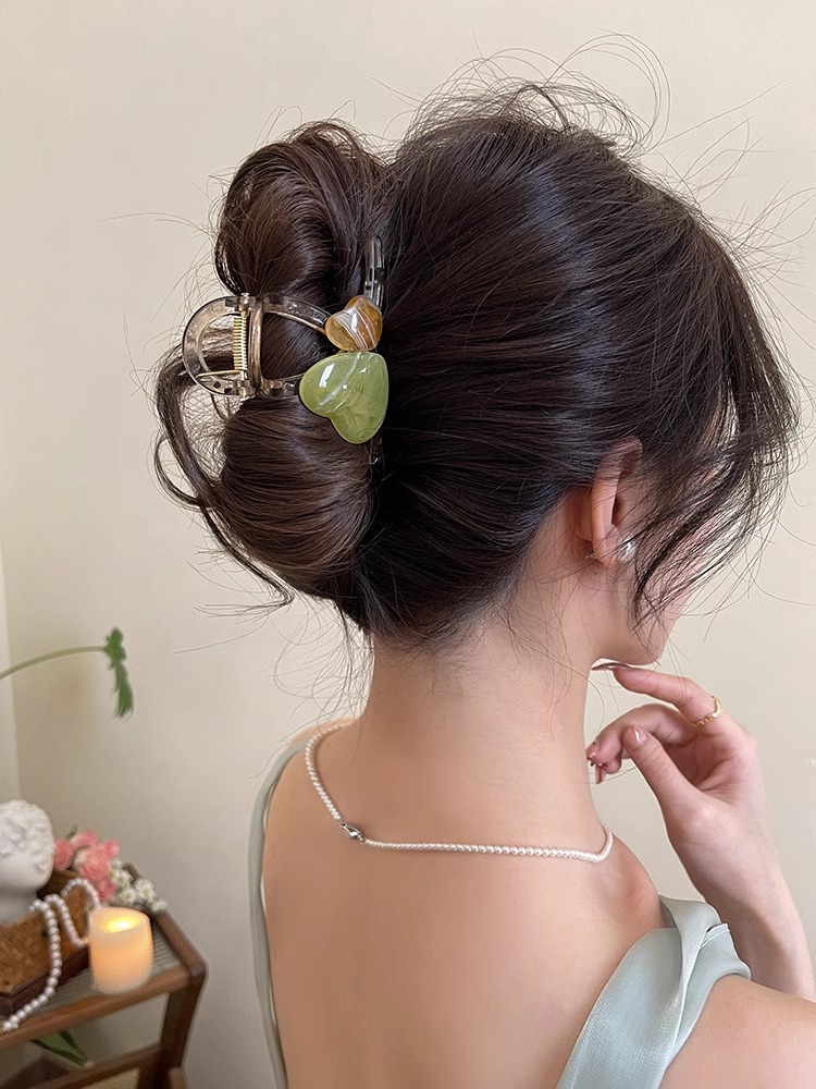 2025 Heart Hair Claw - Statement Updo Maker - Image 8