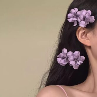 2025 Lavender Fantasy Hair Clip - Vacation Hair Jewelry