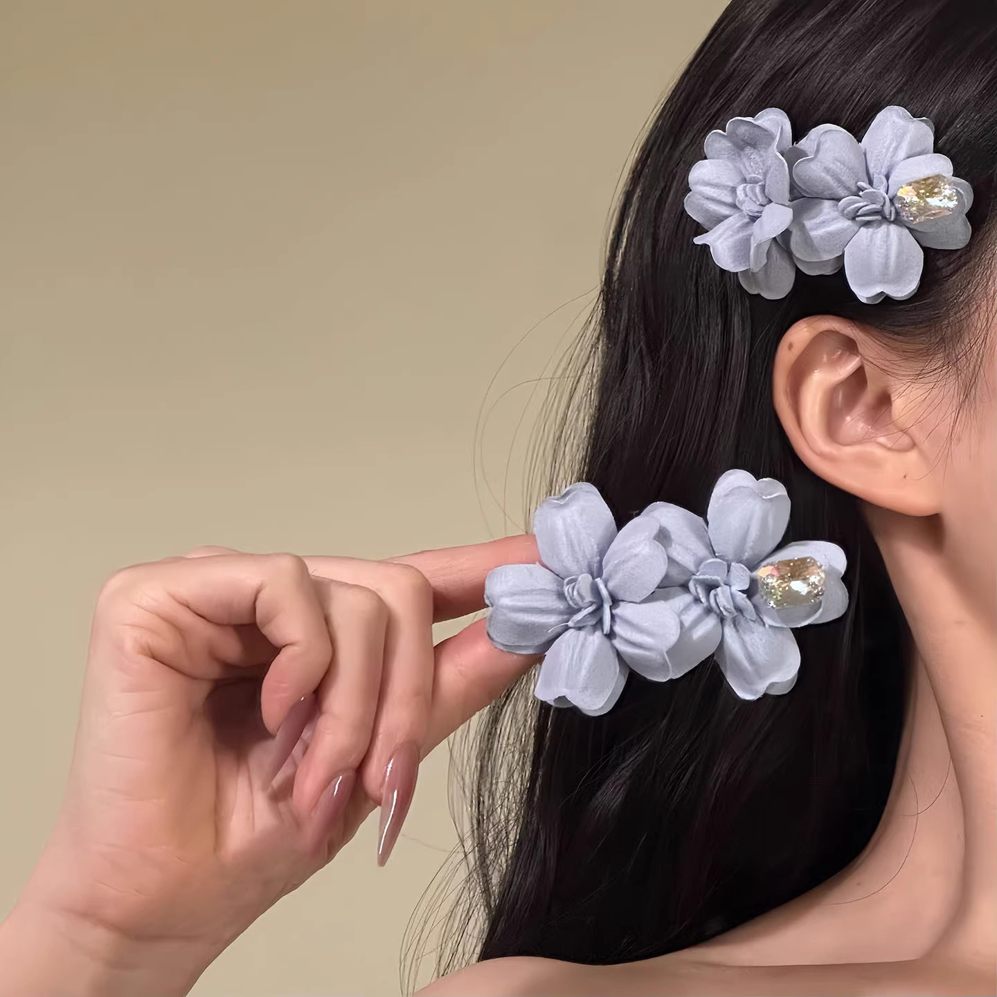 2025 Lavender Fantasy Hair Clip - Vacation Hair Jewelry - Image 7