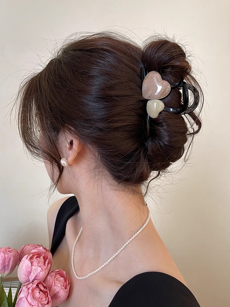 2025 Heart Hair Claw - Statement Updo Maker - Image 5