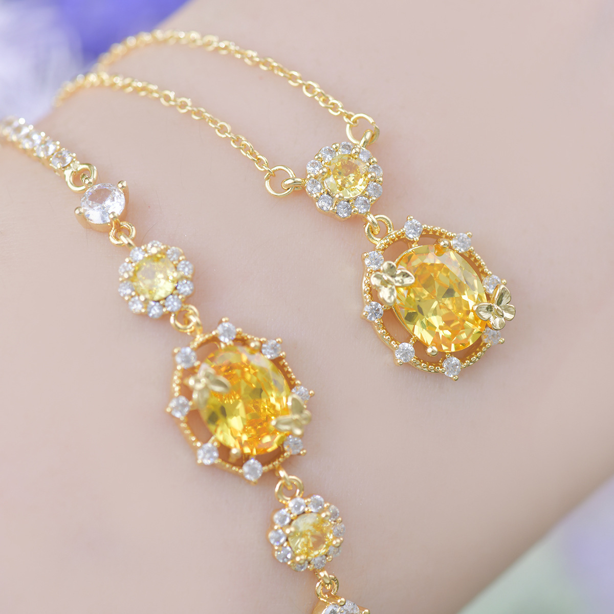 Sunshine Yellow Butterfly Set - Signature Collection - Image 5