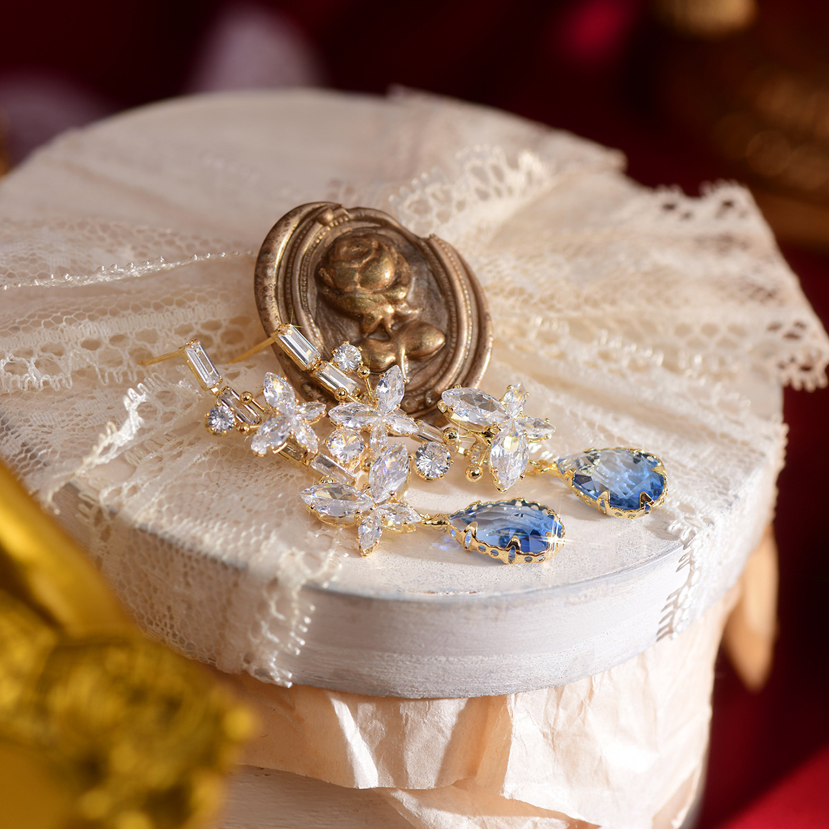 French Blue Butterfly Drops - Palace Fantasy - Image 3