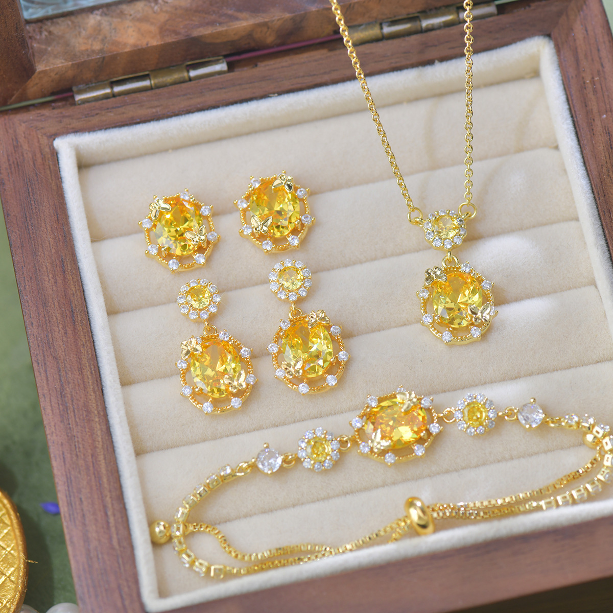 Sunshine Yellow Butterfly Set - Signature Collection