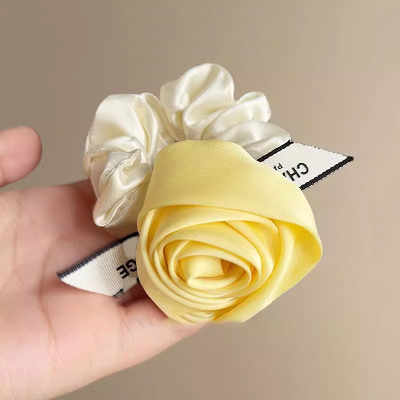 Salted Jasmine Scrunchy - Luxe Ponytail Elevator - Image 4