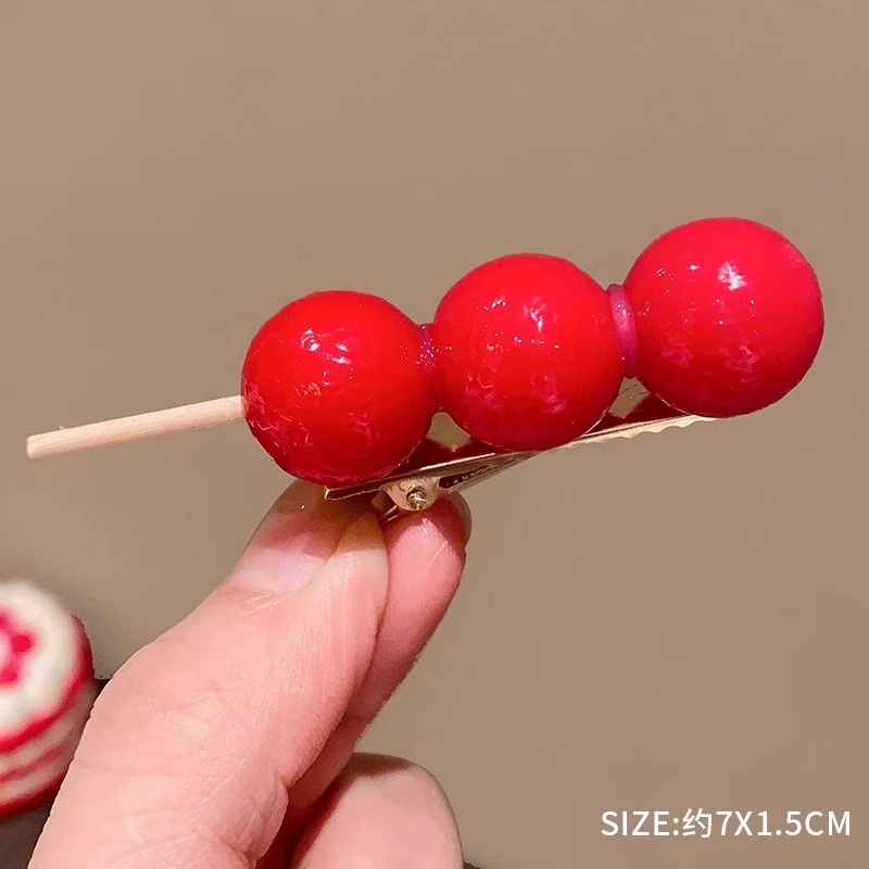 Candy Hawthorn Duckbill Clip - Playful Kawaii Accessory - Image 4