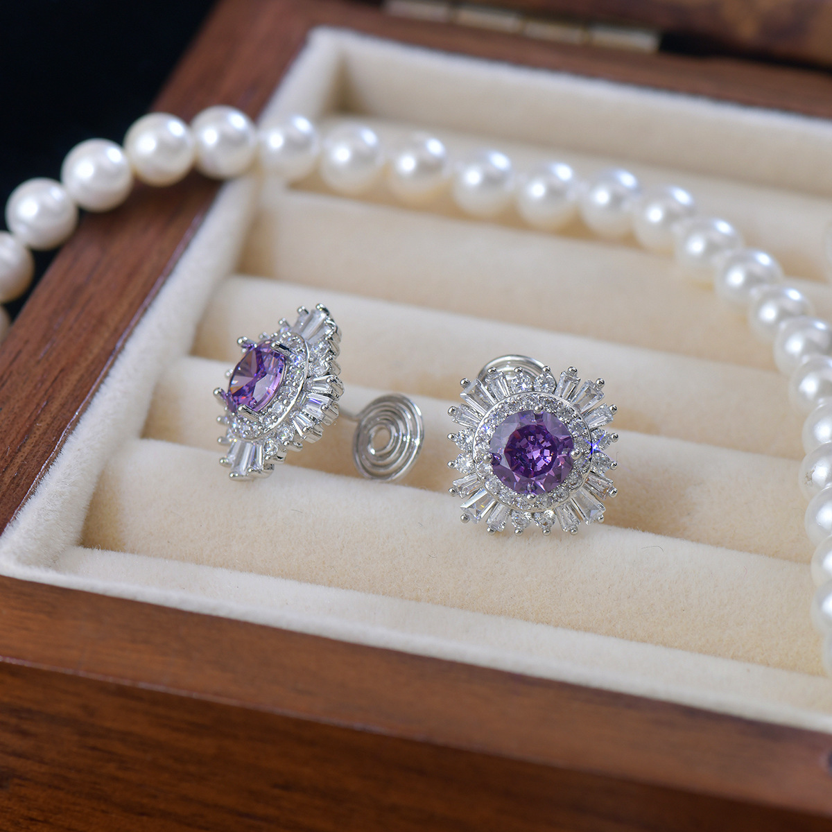 Purple Zirconia Set - Coordinated Luxury - Image 5