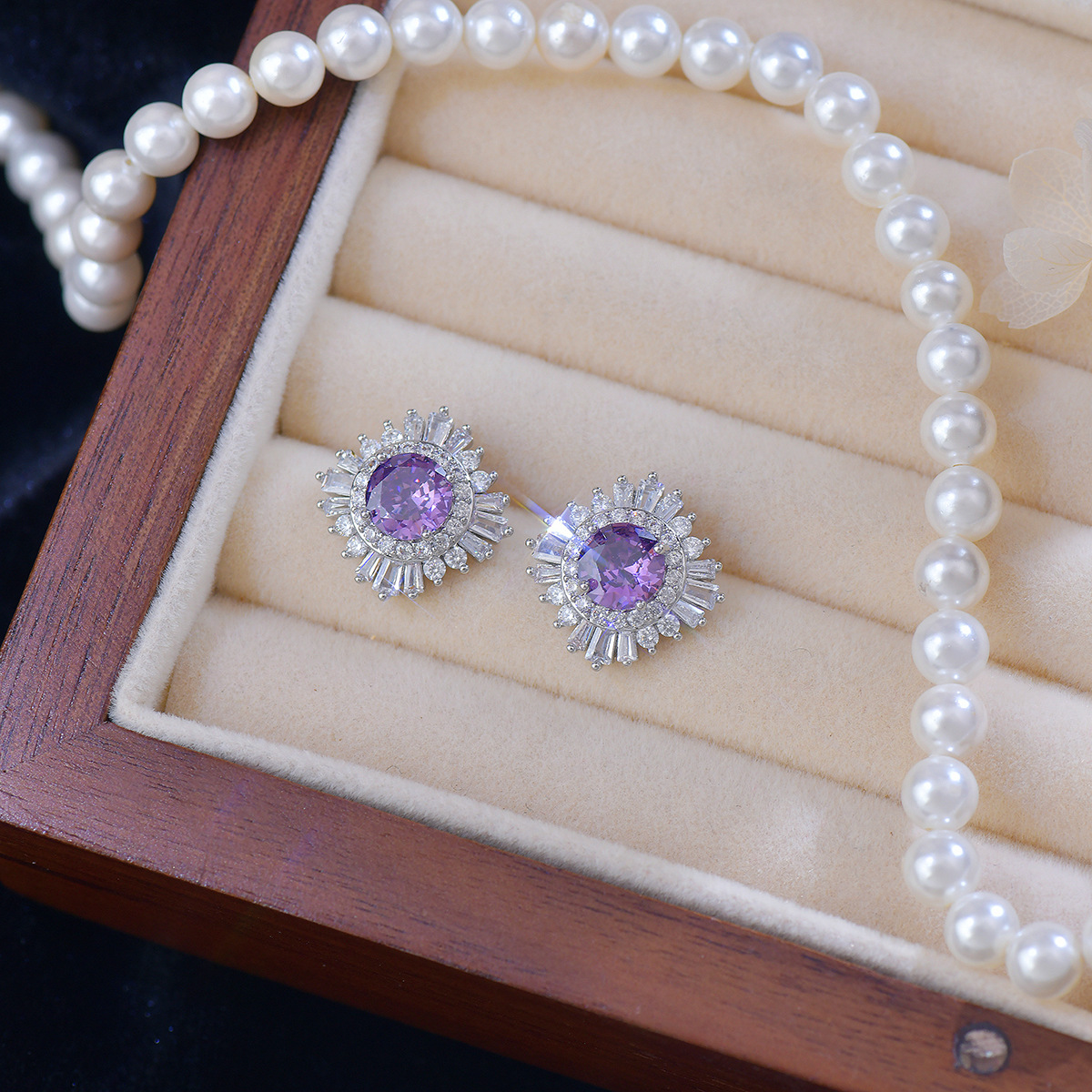 Purple Zirconia Set - Coordinated Luxury - Image 7
