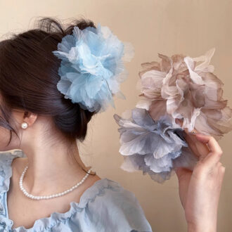 Glam Camellia Hair Claw - 2025 Statement Piece