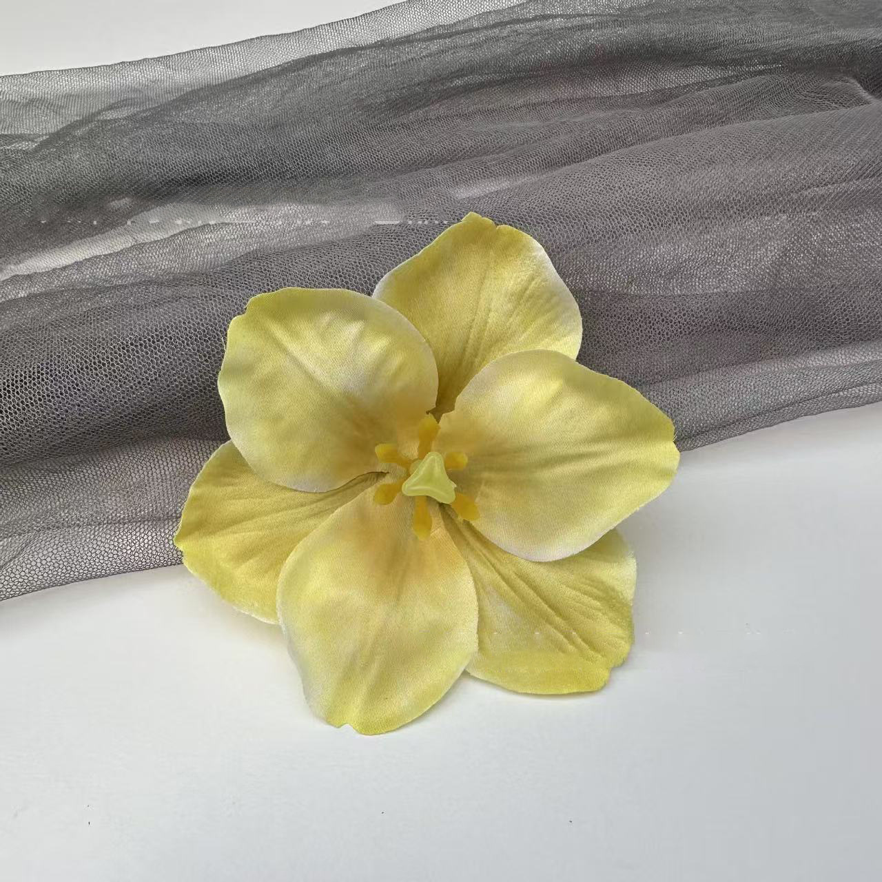 Spring Blue Lily & Tulip Duckbill Clip - Fairy-like Flyaway Tamer - Image 9