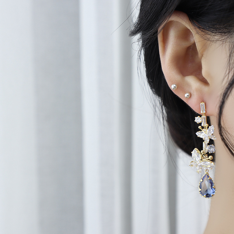 French Blue Butterfly Drops - Palace Fantasy - Image 2