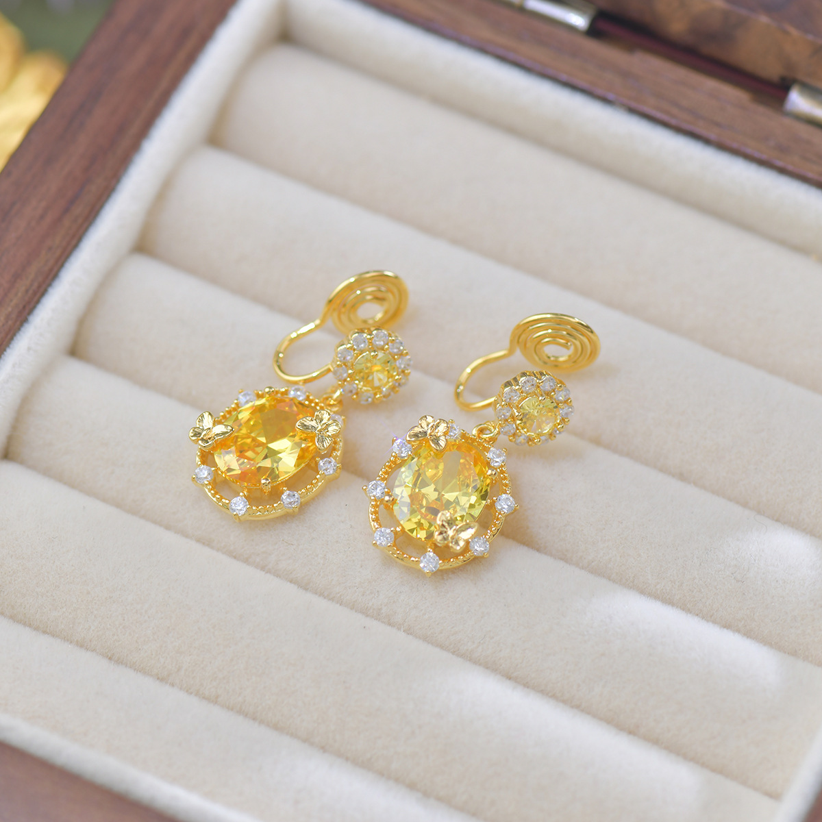 Sunshine Yellow Butterfly Set - Signature Collection - Image 9