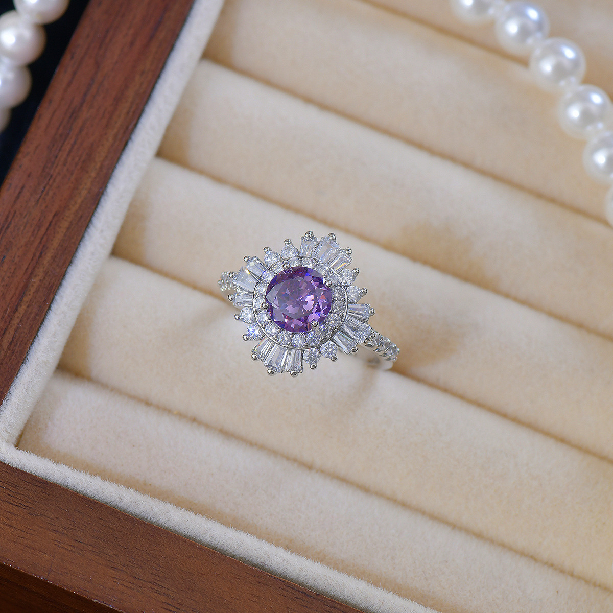 Purple Zirconia Set - Coordinated Luxury - Image 9