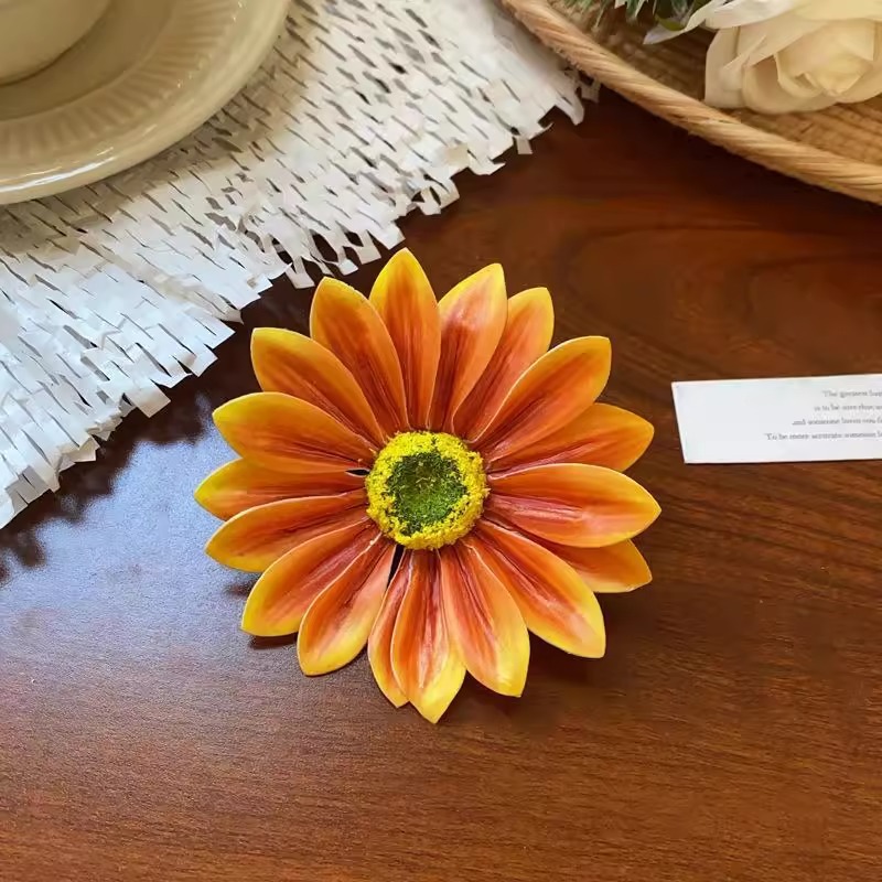 Daisy Duckbill Clip - Summer Side Bangs Charm - Image 9