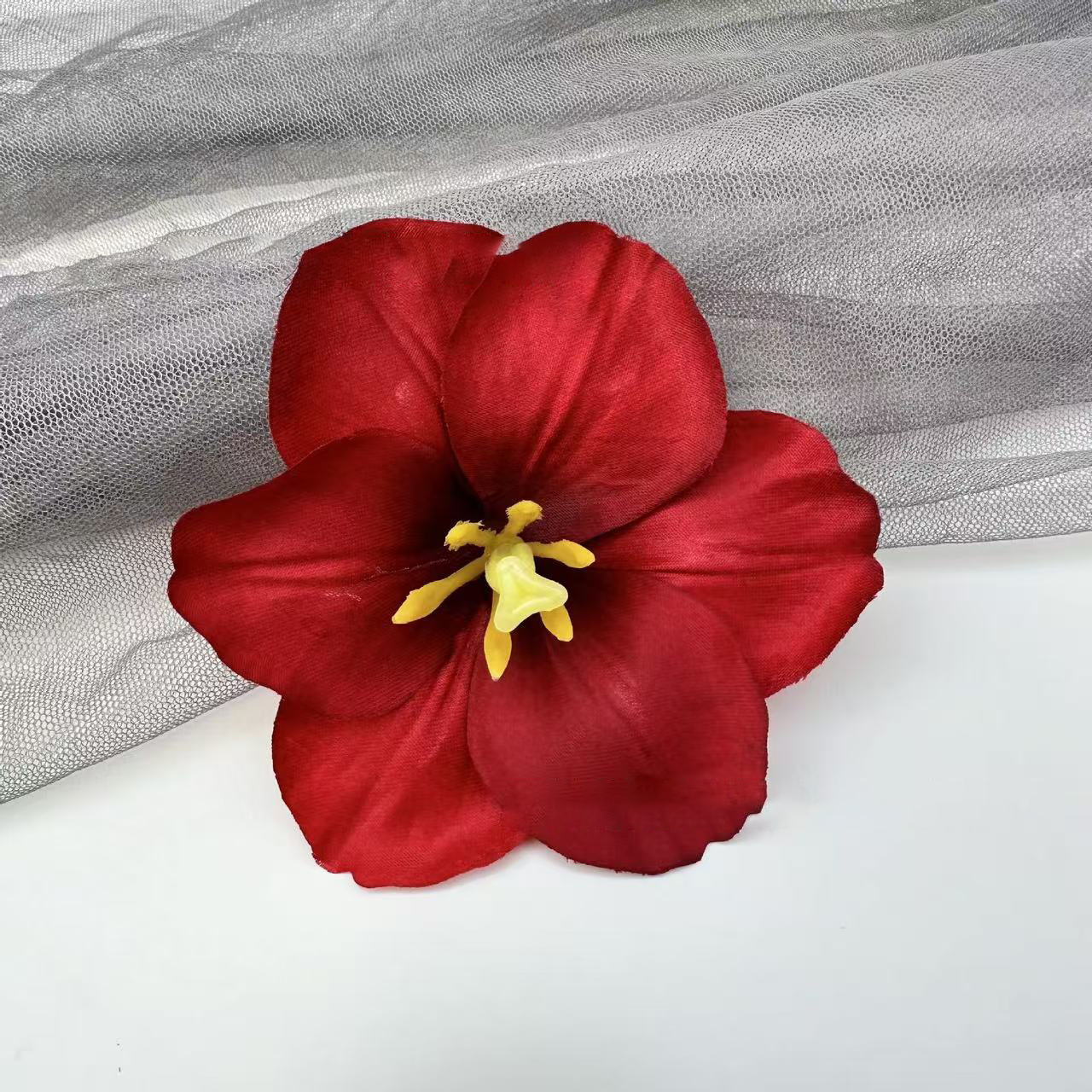 Spring Blue Lily & Tulip Duckbill Clip - Fairy-like Flyaway Tamer - Image 10