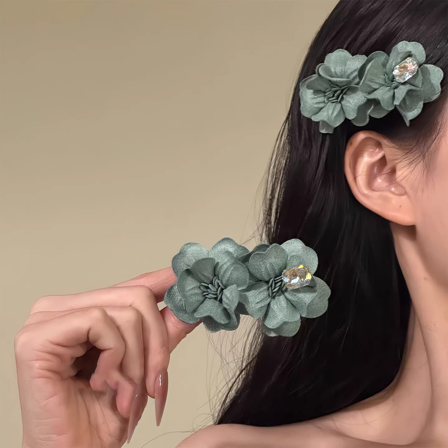 2025 Lavender Fantasy Hair Clip - Vacation Hair Jewelry - Image 9