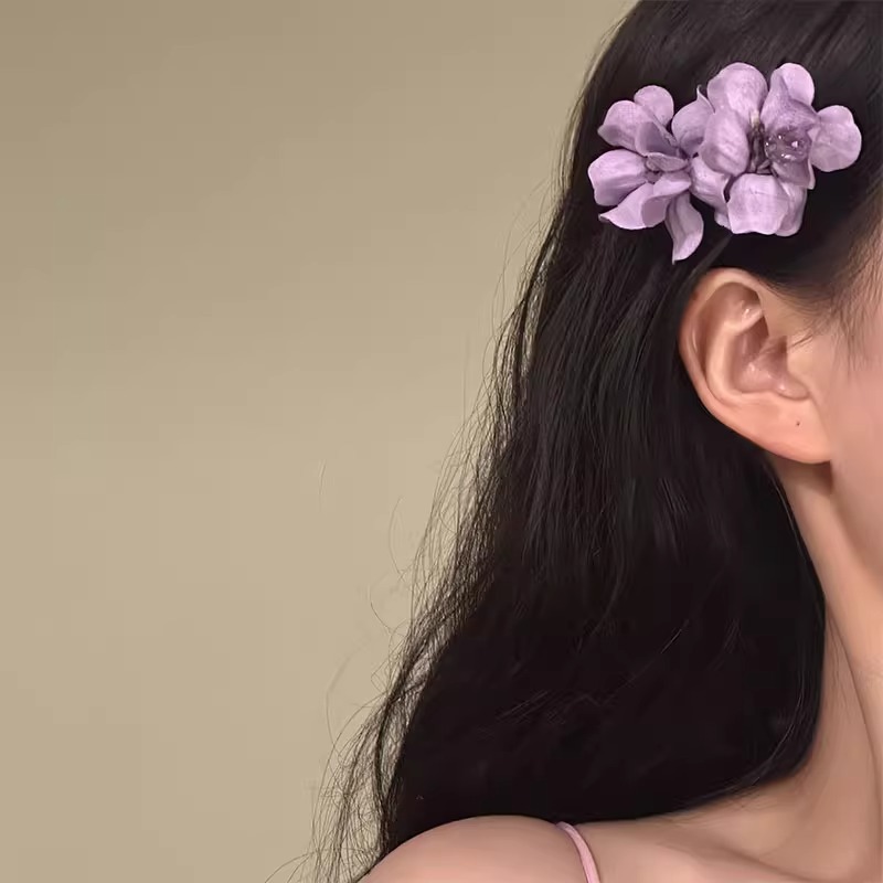 2025 Lavender Fantasy Hair Clip - Vacation Hair Jewelry - Image 2