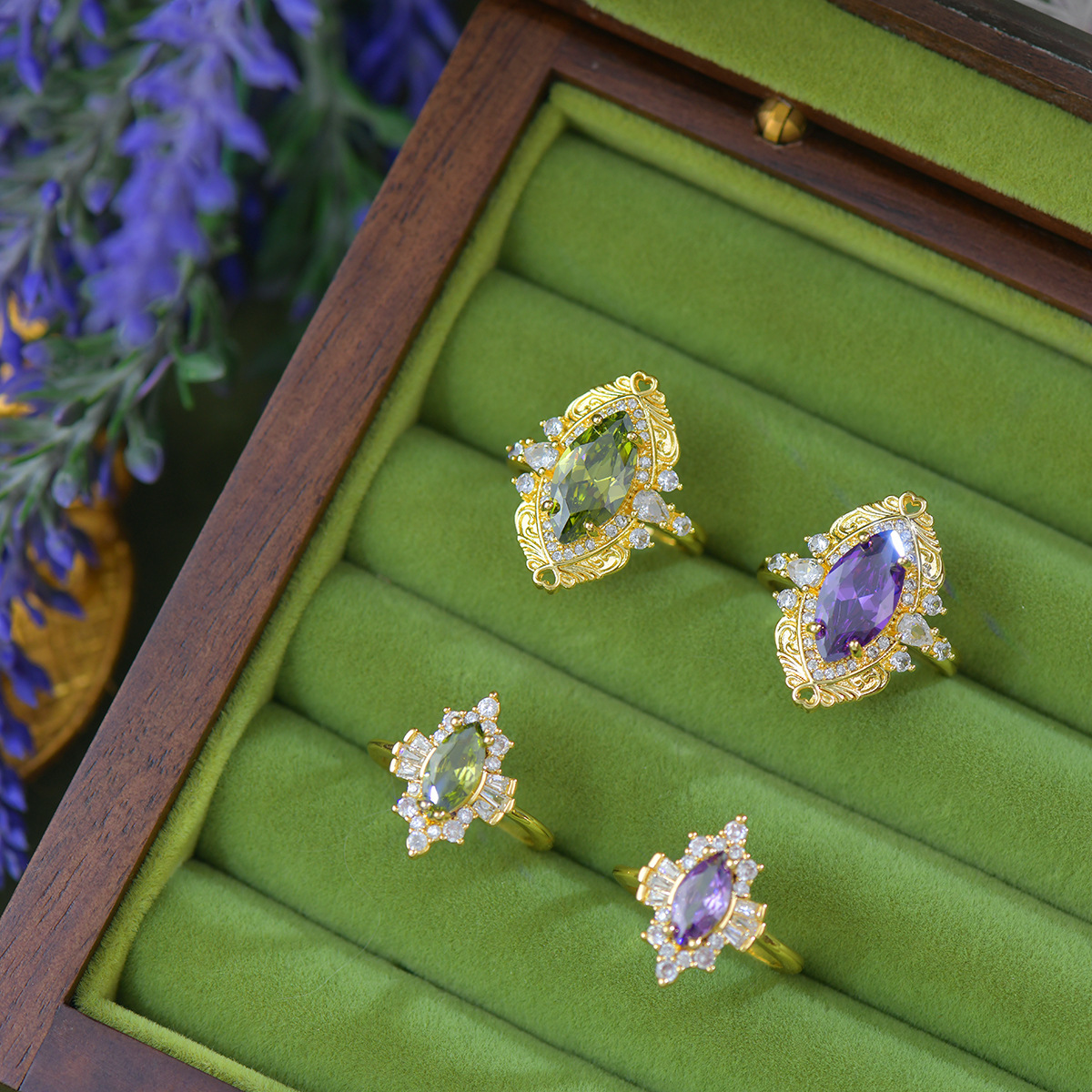 Palace Revival Ring - Antique Dual-Tone