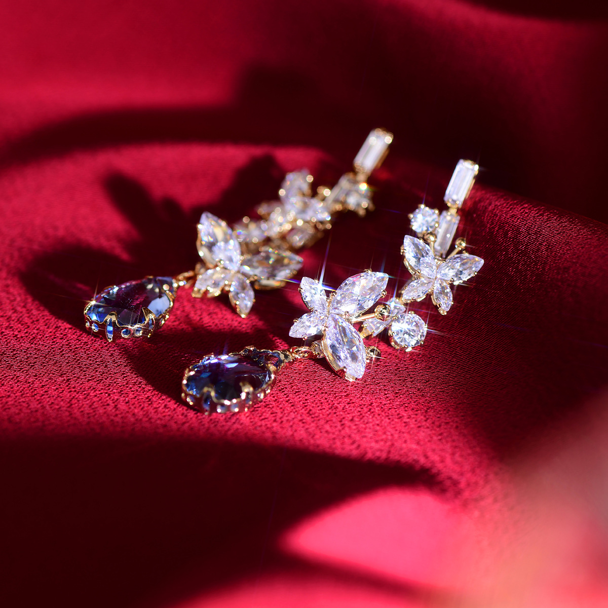 French Blue Butterfly Drops - Palace Fantasy - Image 5